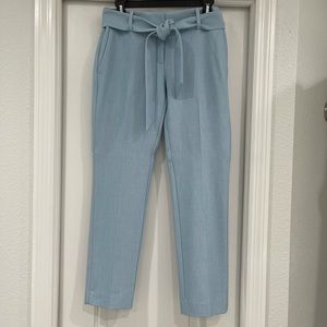 LOFT Marisa fit light blue crop size 0